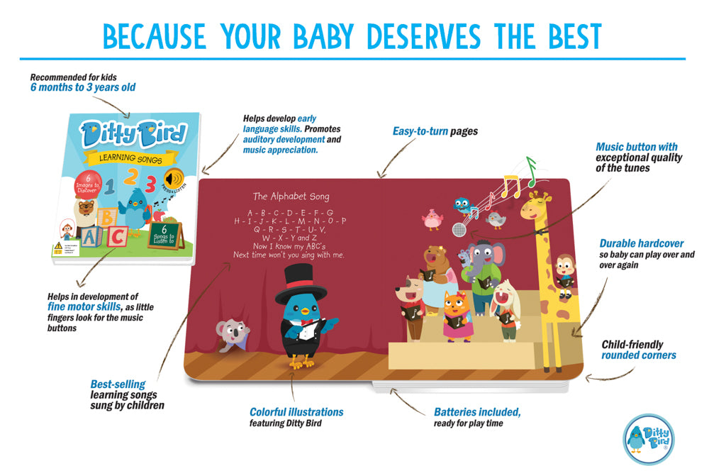 Learning Songs Board Book