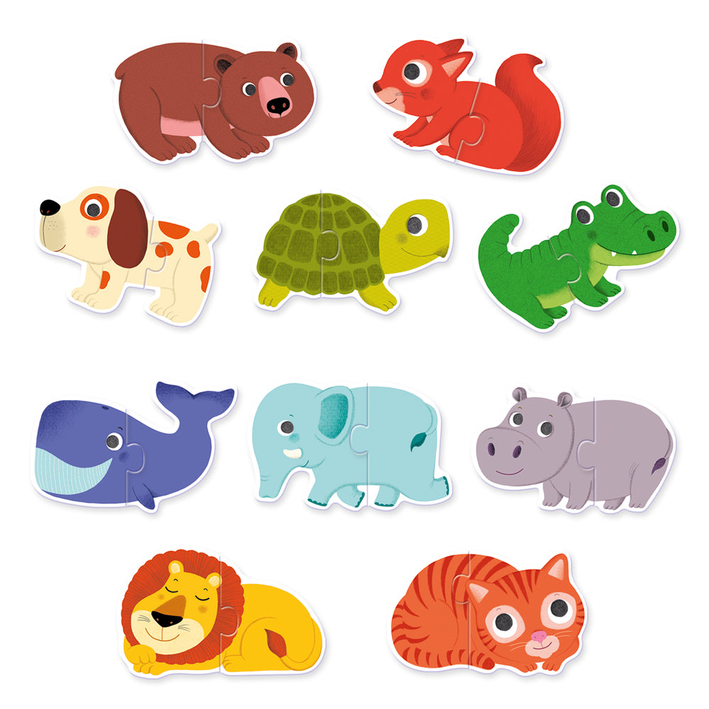 Duo Animals 20pc Puzzle