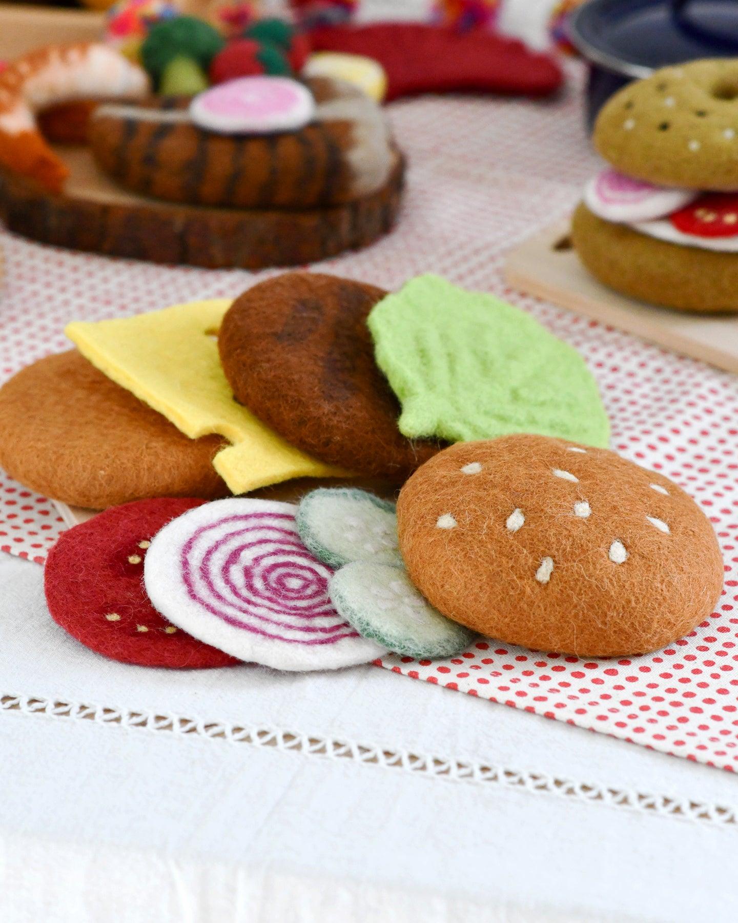 Felt Burger Stack