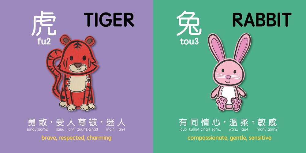 Lucky Lunar Animals (Cantonese)