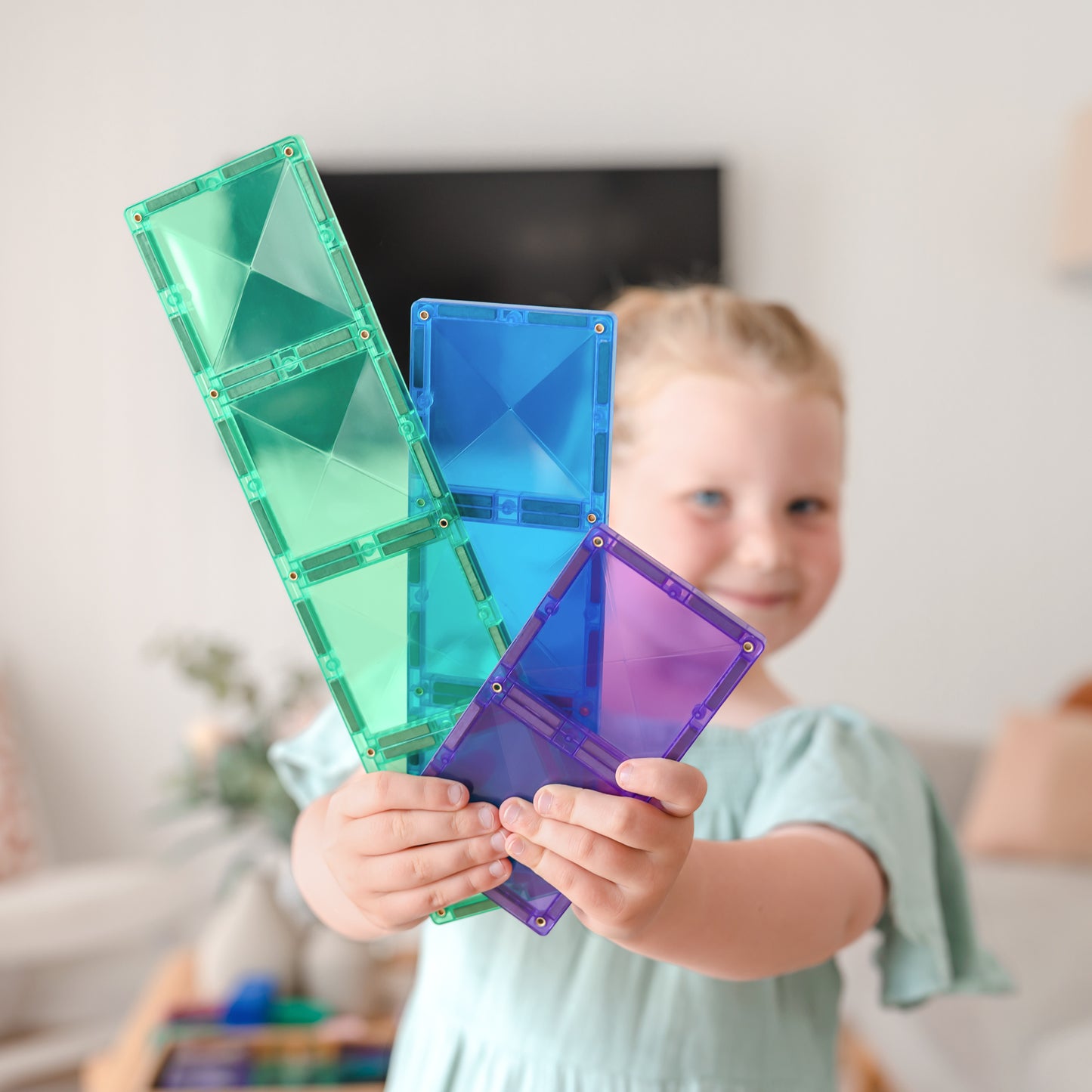 Rainbow Rectangle Pack 18 pc