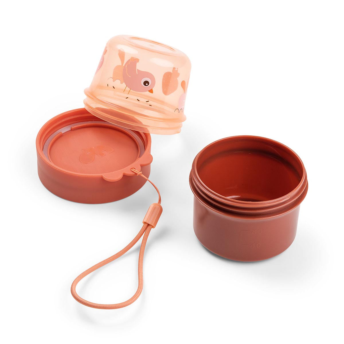 2-Way Snack Containers Small