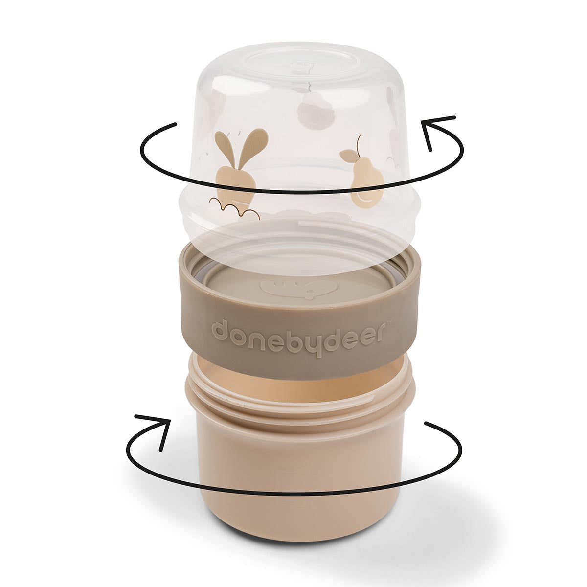 2-Way Snack Containers Small