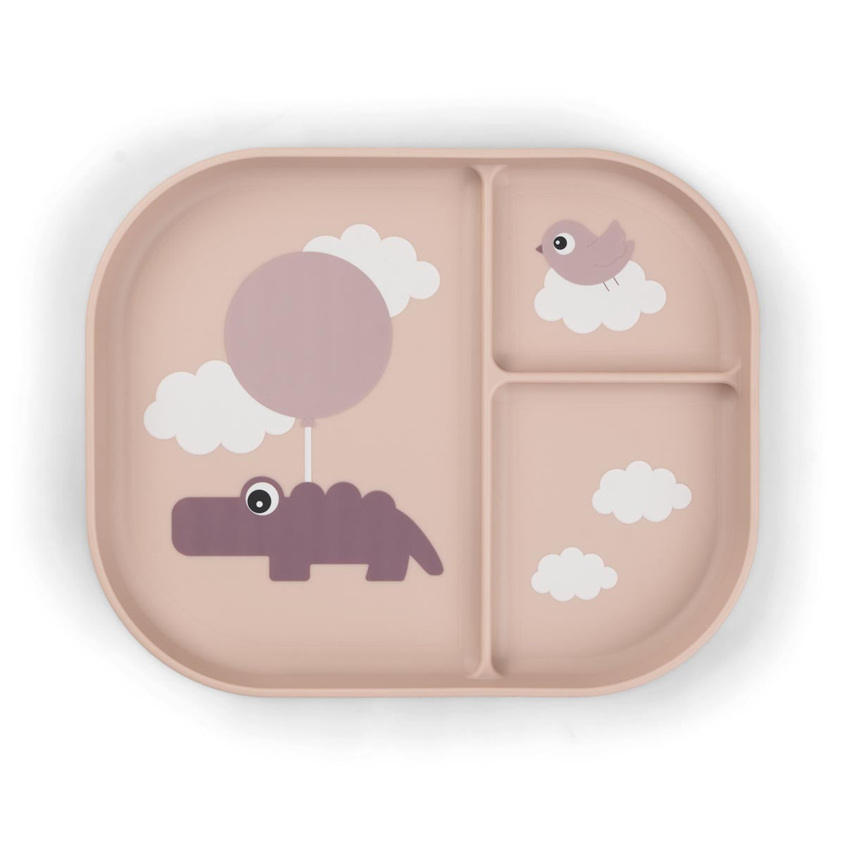 Foodie Compartment Plate- various colours