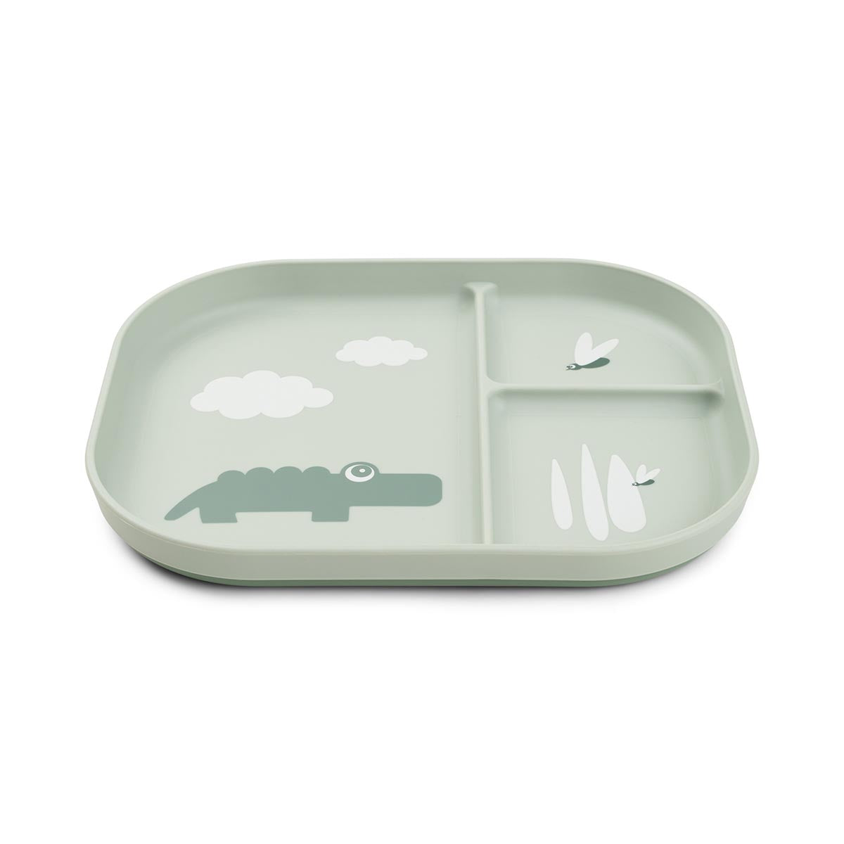 Foodie Compartment Plate- various colours