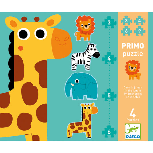 3,4,5,6pc Giant Primo Progressive Puzzle