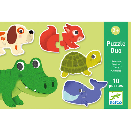 Duo Animals 20pc Puzzle