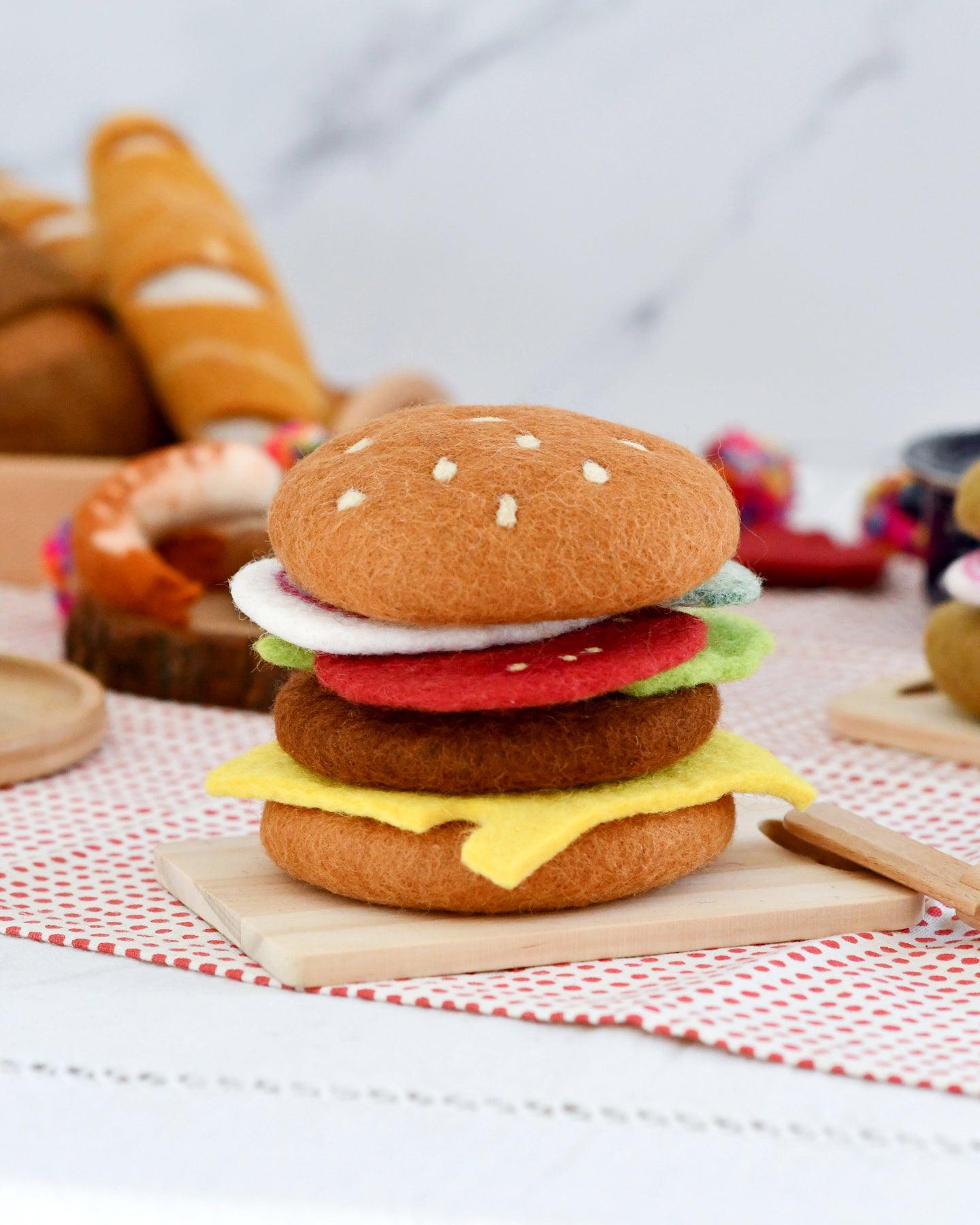 Felt Burger Stack