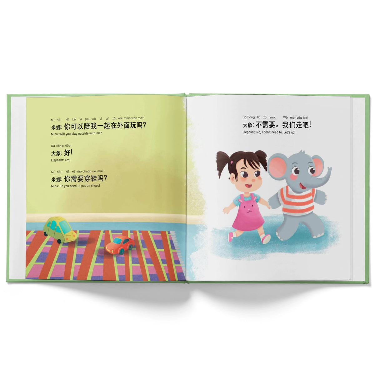 Mina's First Day of School