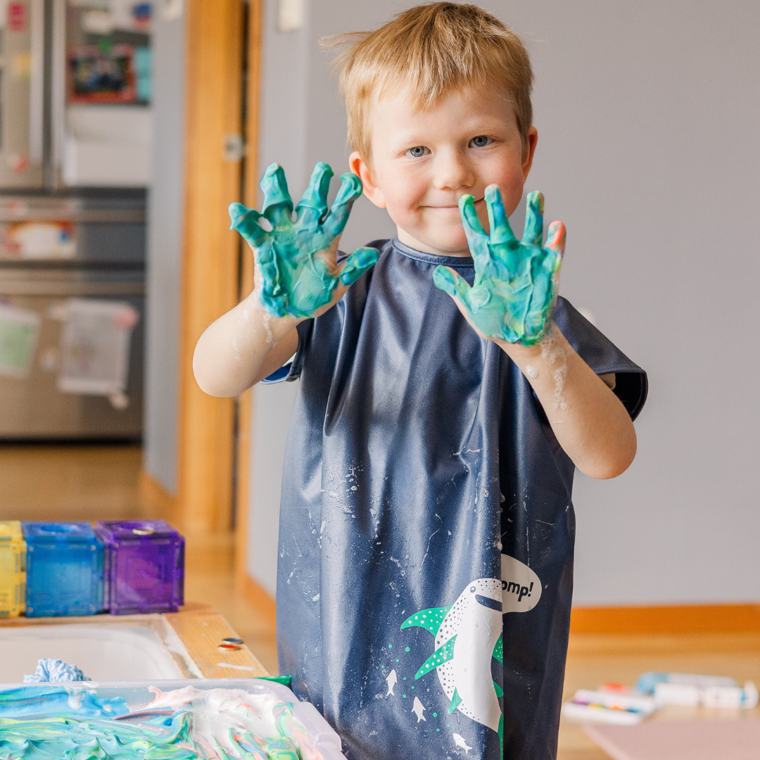 Short Sleeve Preschool Smock: 3-6yrs