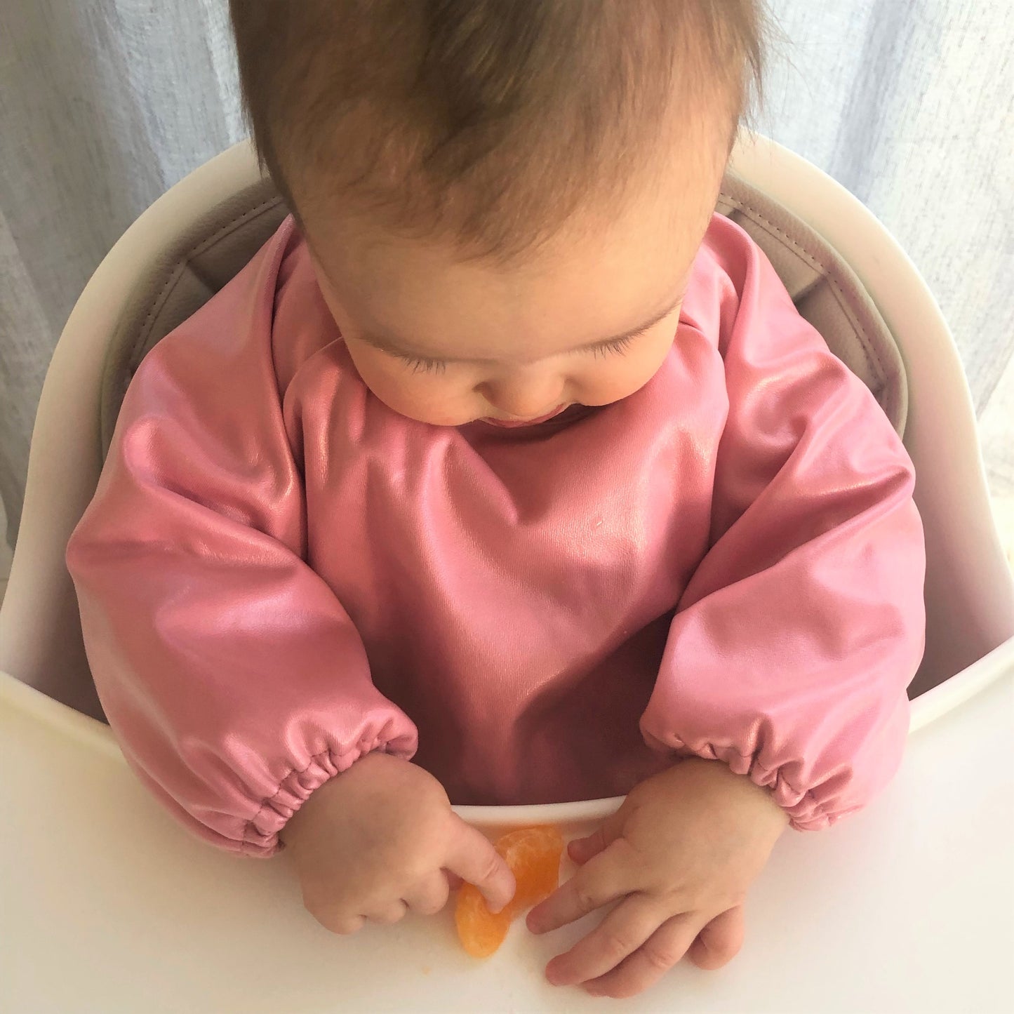Messy Mealtime (Starter) Smock Bib: 0-8+mths - various colours