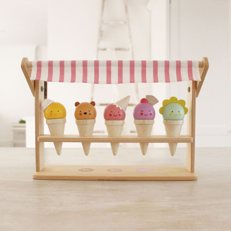 Ice Cream Scoops and Smiles