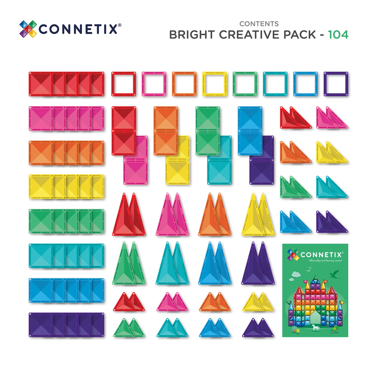 Bright Creative Pack 104 pc