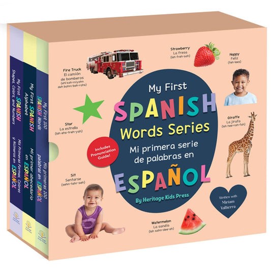 PRE-ORDER-My First Spanish Words Series