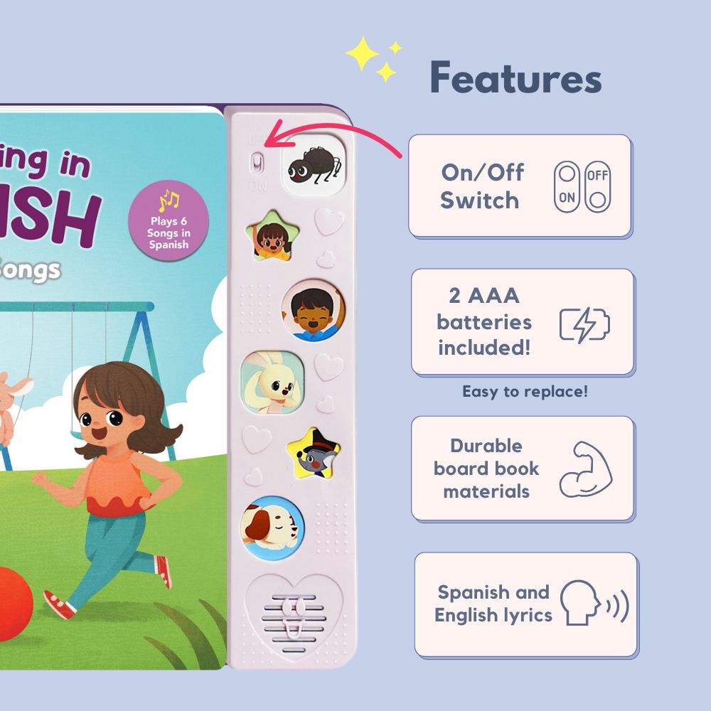 I Love To Sing in Spanish: Children's Songs (Songbook)