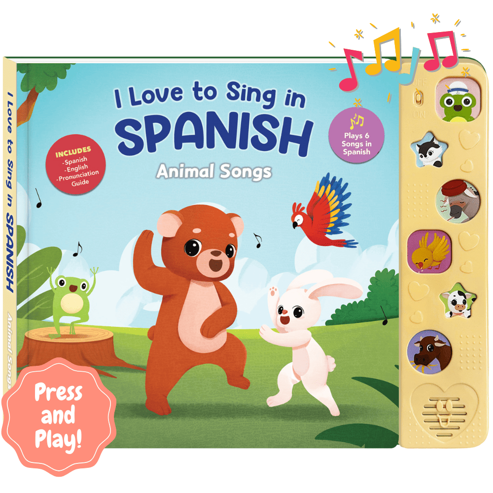 I Love To Sing in Spanish: Animal Songs (Songbook)