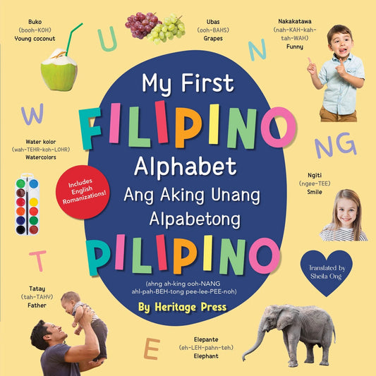 PRE-ORDER-My First Filipino Alphabet