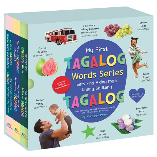 PRE-ORDER-My First Tagalog Words Series