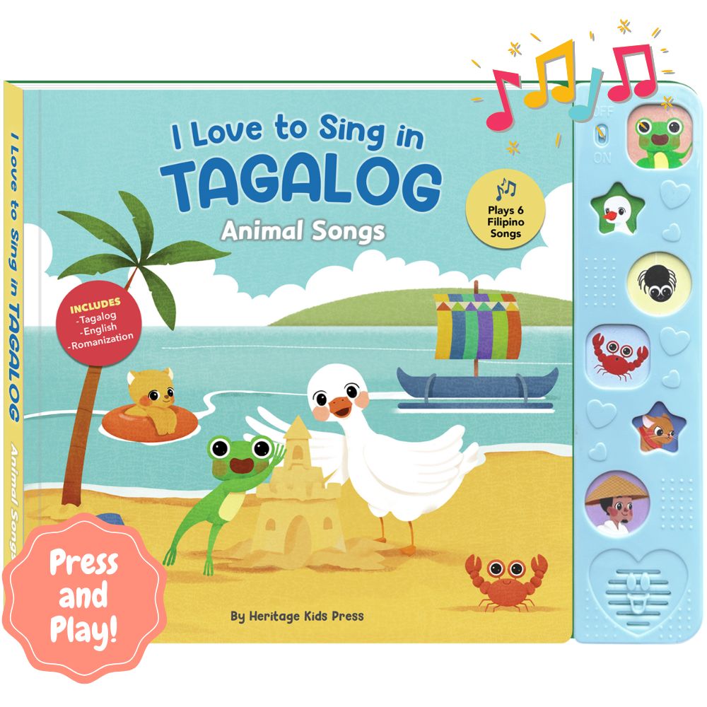 I Love To Sing in Tagalog: Animal Songs (Songbook)