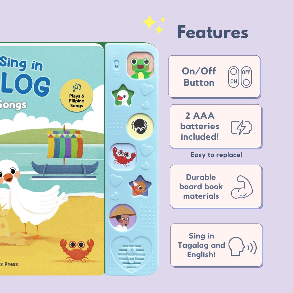 I Love To Sing in Tagalog: Animal Songs (Songbook)