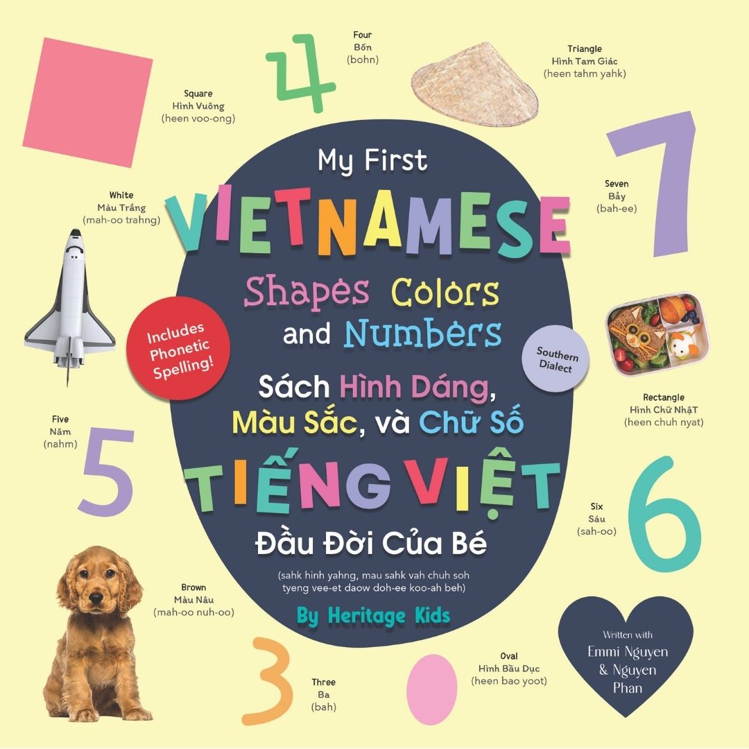 My First Vietnamese Shapes, Colors and Numbers