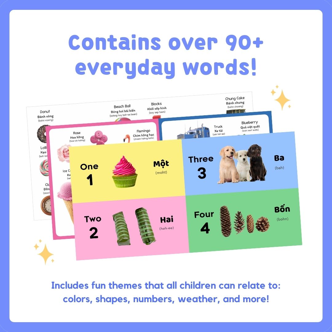 My First Vietnamese Shapes, Colors and Numbers
