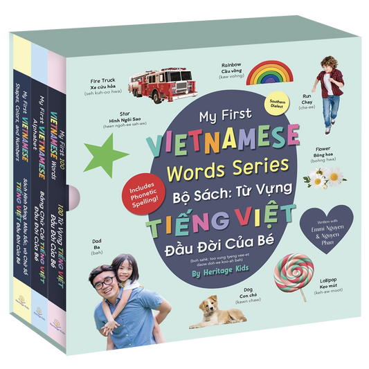 PRE-ORDER-My First Vietnamese Words Series