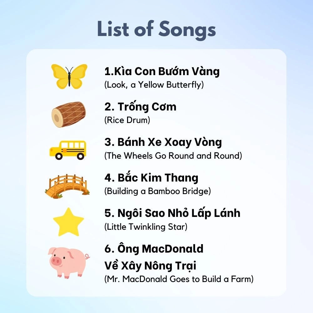 I Love To Sing in Vietnamese: Nursery Rhymes